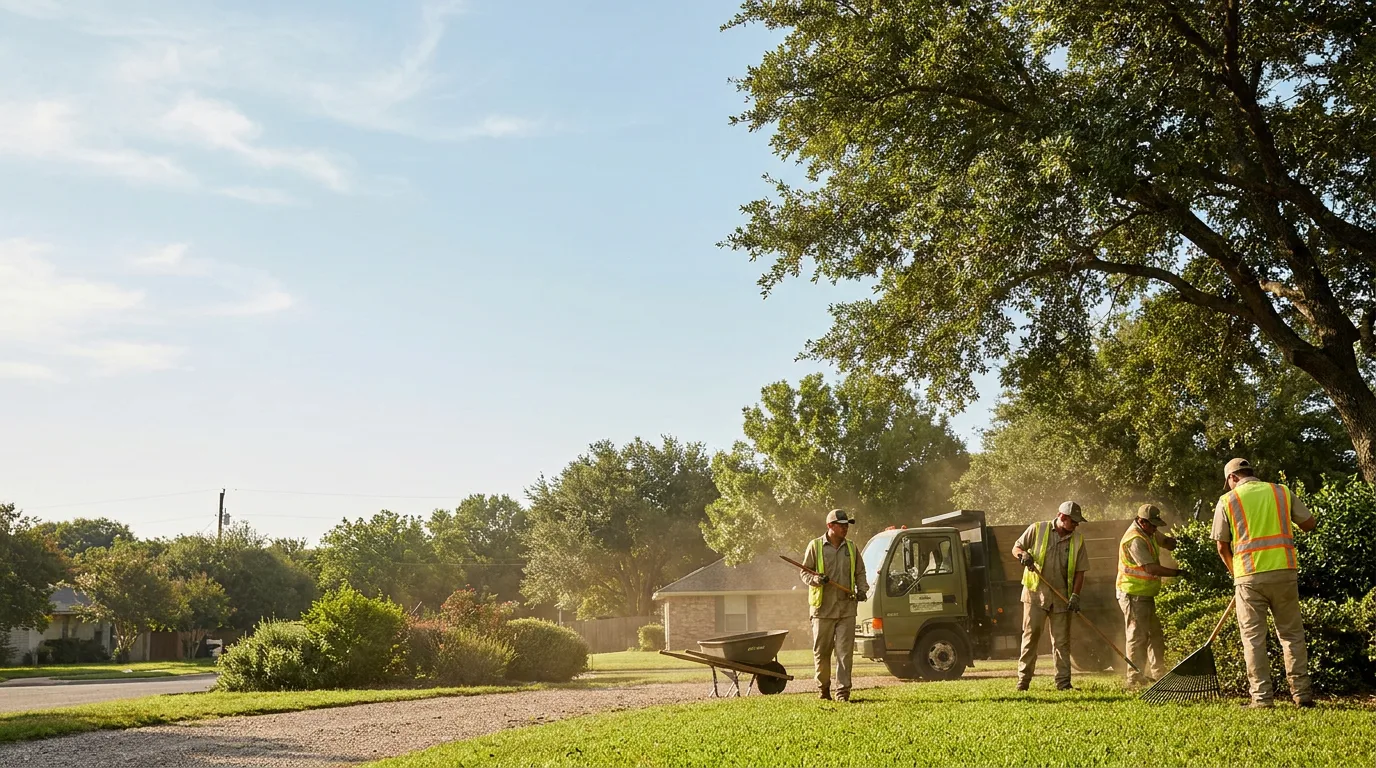 Landscaping in Fayetteville, TX near me